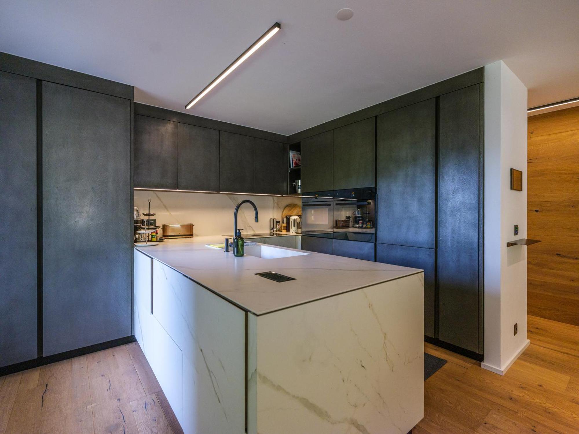 Luxury Mountain Apartment With Private Sauna And Underground Parking St. Moritz Exterior photo